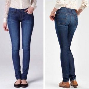 Dark wash denim jeans